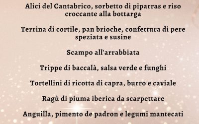 Menu di Capodanno 2026